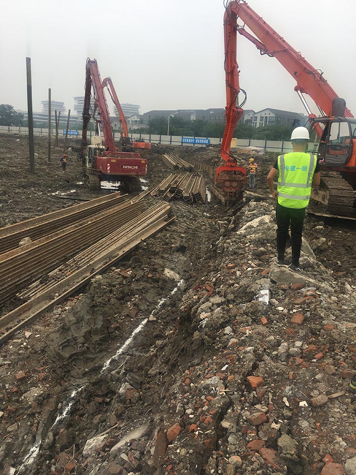 拉森樁-中建一局-浙江湖畔大學(xué)創(chuàng)業(yè)研究中心項(xiàng)目(3)