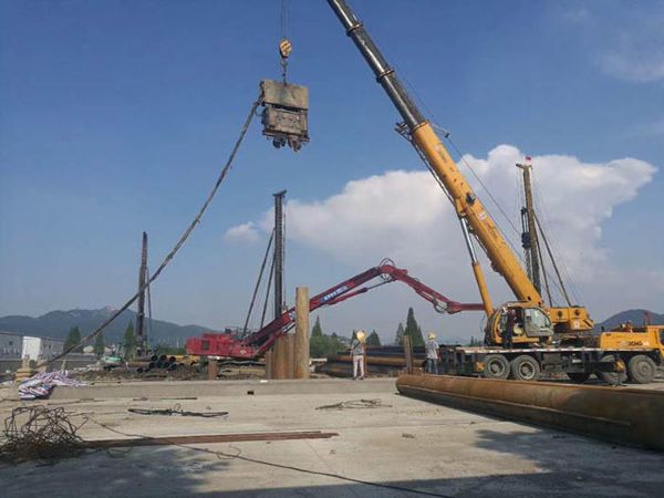 pc組合工法樁在拔除時(shí)需要做好的一些操作