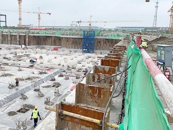 HC工法樁-大江東城地項(xiàng)目